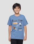 Aero Vibes Skater Kaos Anak Laki-laki