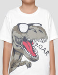 Aero Big Dino Roar Boys Short Sleeve T-Shirt