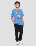 Aero Anime Tokyo Pranime Kaos Lengan Pendek Anak Laki-laki