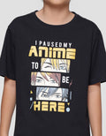 Aero I Pauser My Anime Kaos Lengan Pendek Anak Laki-laki