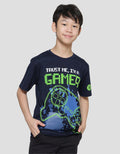 Aero Trust Gamer Kaos Lengan Pendek Anak Laki-Laki