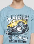 Aero Monster Truck Boys Short Sleeve T-Shirt