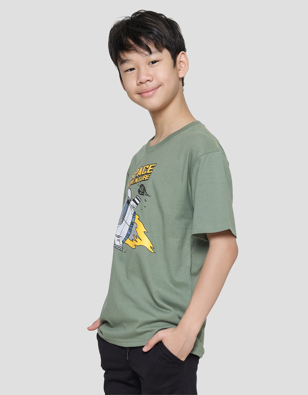 Aero Space Adventure Kaos Lengan Pendek Anak Laki-Laki