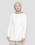Annisa Eyelet Detail Blouse Wanita