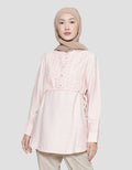 Annisa Eyelet Detail Blouse Wanita