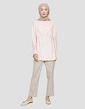 Annisa Eyelet Detail Blouse Wanita