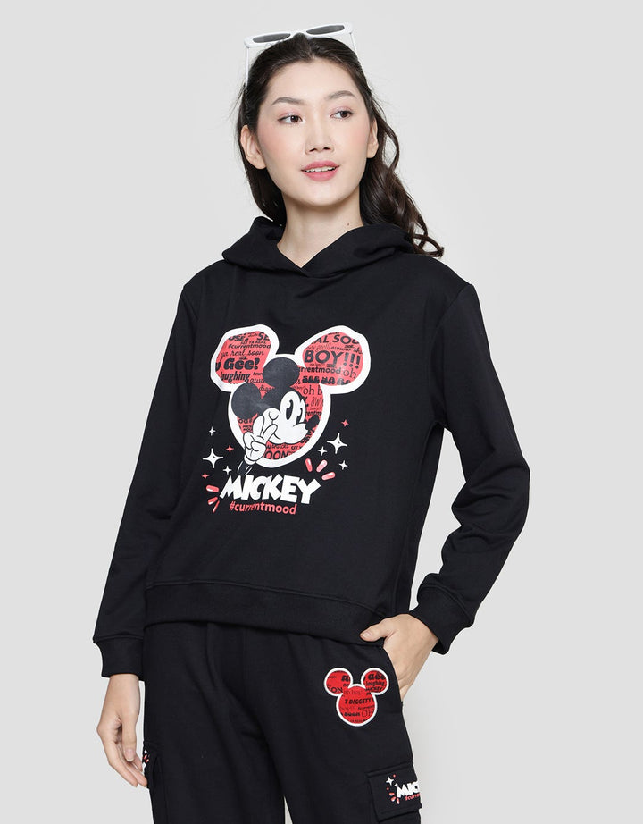 Disney Pull Over Disney Print Mickey Mouse Sweater for Women