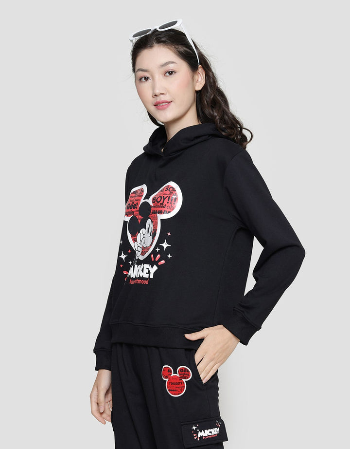 Disney Pull Over Disney Print Mickey Mouse Sweater Wanita