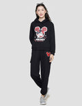 Disney Pull Over Disney Print Mickey Mouse Sweater for Women