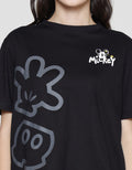 Disney Boxy Print Mickey Mouse Women's T-Shirt