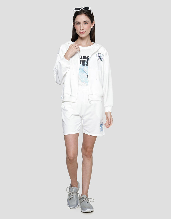Disney Basic Print Lilo & Stitch Jaket Wanita