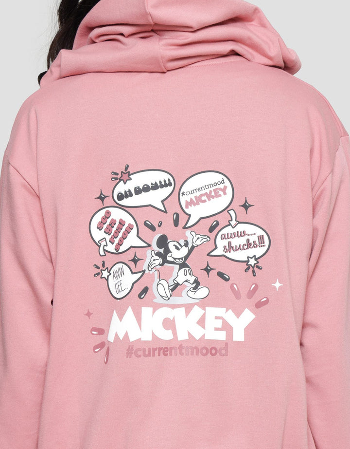 Disney Basic Print Mickey Mouse Jaket Wanita