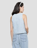 Details Vest Denim Wanita