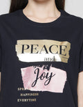 Details Regular Tee Enjoy The Time Kaos Lengan Pendek Wanita