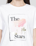 Details Regular Tee Go Shine Foil Kaos Lengan Pendek Wanita