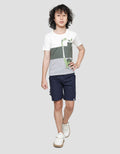 Little M Cut N Sewn Dino Boys T-Shirt