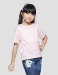 Aero Tencel Kantong  Kaos Lengan Pendek Anak Perempuan
