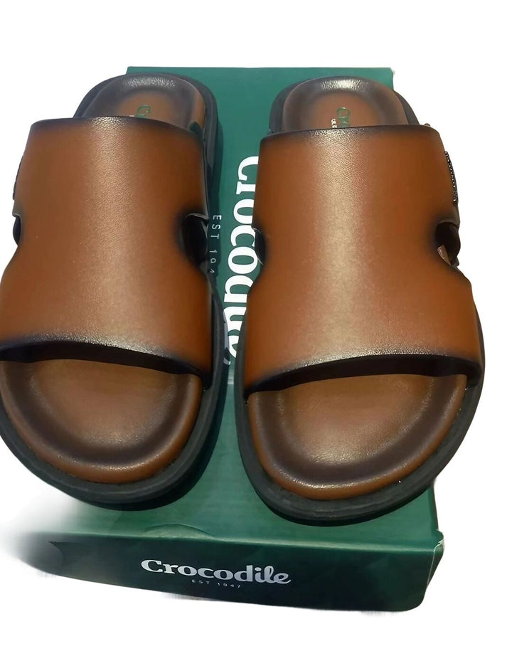 Crocodile Sandal Anti Slip Alas Kaki Polos Pria