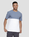 Details Waffle C And S 2 Colour Blocking Riko Fit Kaos Lengan Pendek Pria
