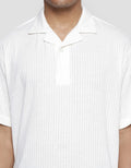 Details Texture Solid Cos Polo Shirt Men