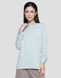 Connexion Texture Plain Kaos Wanita