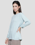 Connexion Texture Plain Kaos Wanita