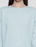 Connexion Texture Plain Kaos Wanita