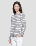 Connexion Knit Stripe Cardigan Women