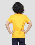 Character Pokemon Logo Bordir Puff Kaos Anak Laki-Laki
