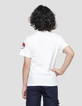 Character Pokemon Smile Logo Boys Short Sleeve T-shirt