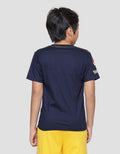 Character Pokemon Pocket Jaring Logo Kaos Lengan Pendek Anak Laki-Laki