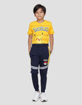 Character Pokemon Logo Pikachu Jogger Anak Laki-Laki
