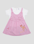 Disney Bambi Overall Dress Anak Perempuan