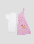 Disney Bambi Overall Dress Anak Perempuan