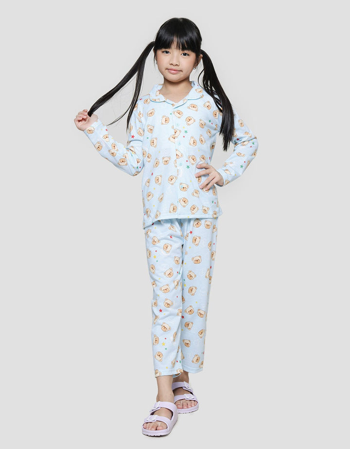 Kidz Too Set Piyama Bear Anak Perempuan