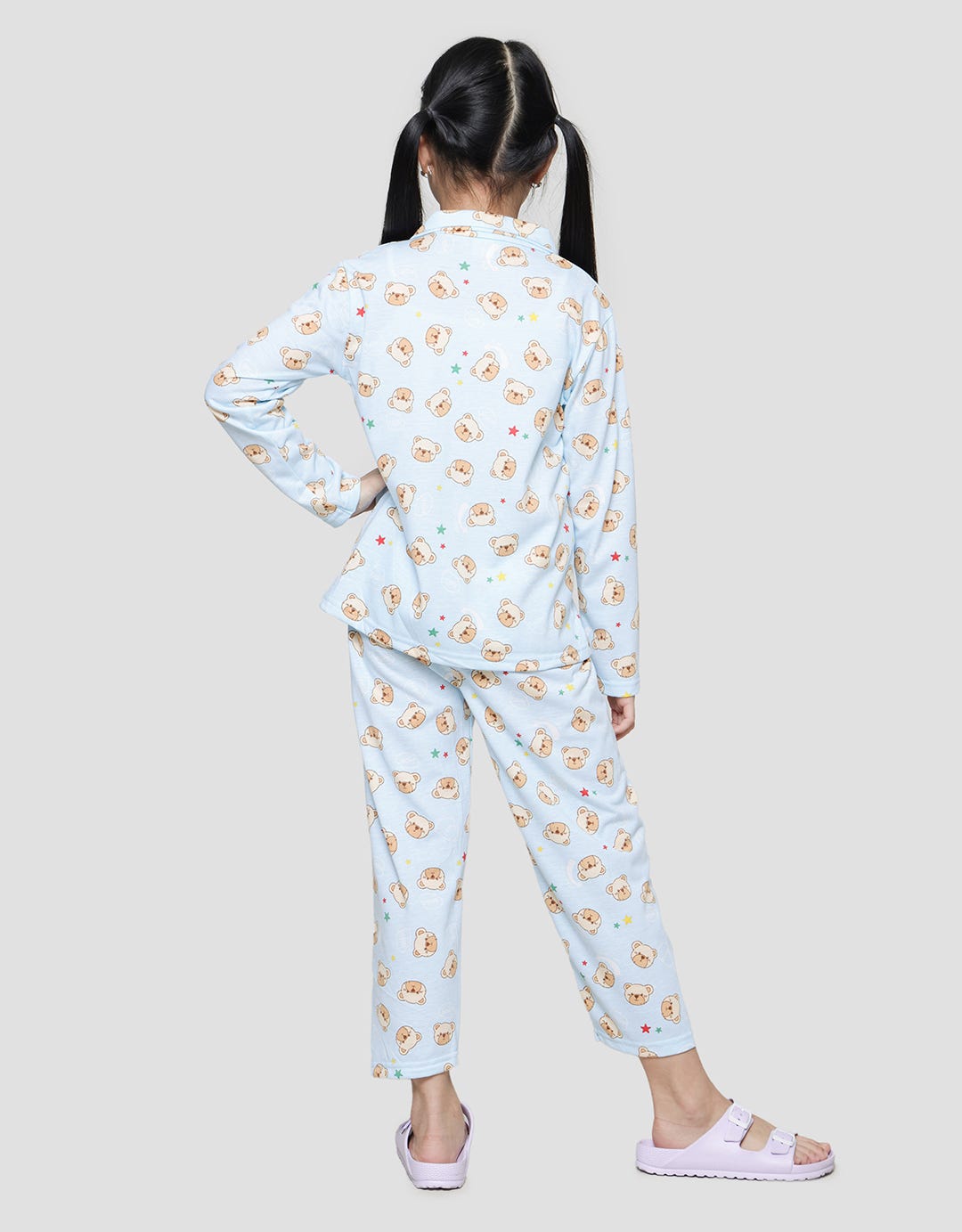 Kidz Too Set Piyama Bear Anak Perempuan