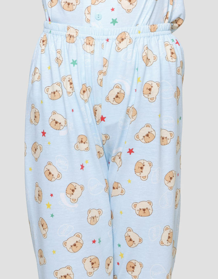 Kidz Too Set Piyama Bear Anak Perempuan