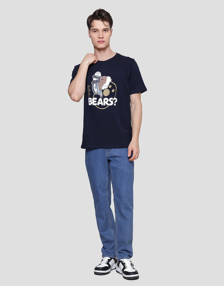 T Zone Wb Bears Kaos Lengan Pendek Pria