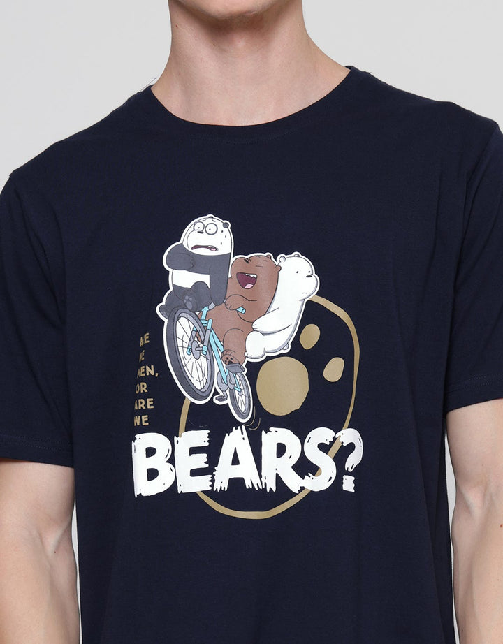 T Zone Wb Bears Kaos Lengan Pendek Pria