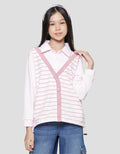 Nevada Stopper Stripe Girls Sweater
