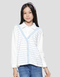 Nevada Stopper Stripe Sweater Anak Perempuan