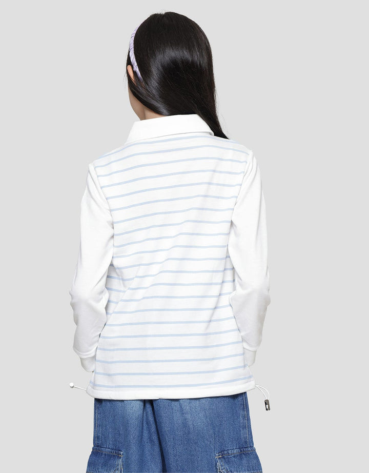 Nevada Stopper Stripe Sweater Anak Perempuan