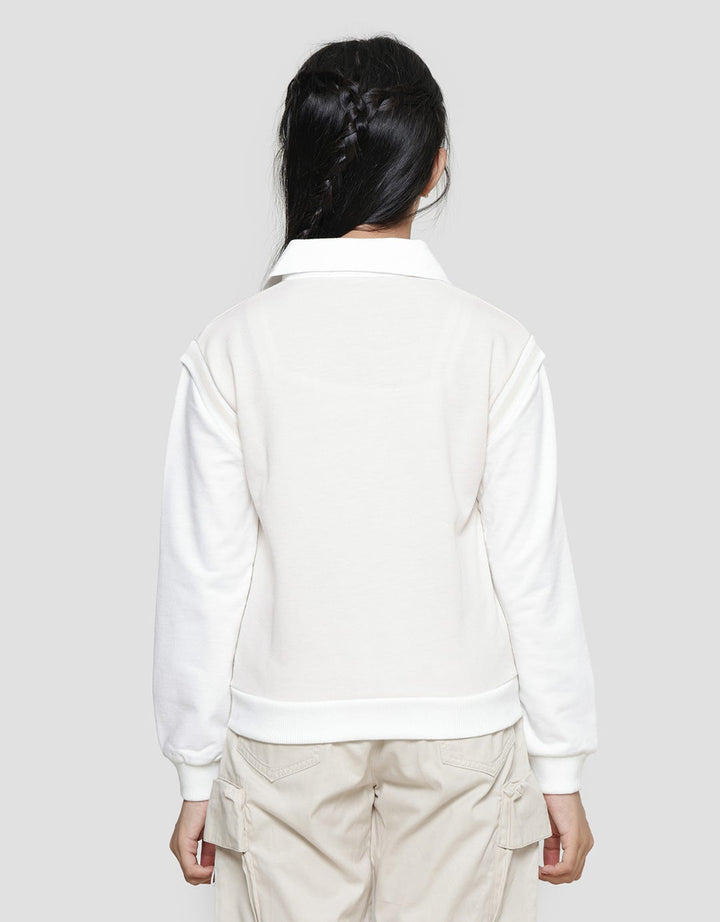 Nevada Varsity Collar Sweater for Girls