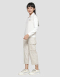 Nevada Varsity Collar Sweater for Girls