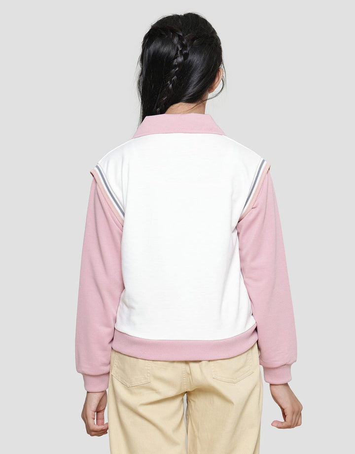Nevada Varsity Collar Sweater for Girls