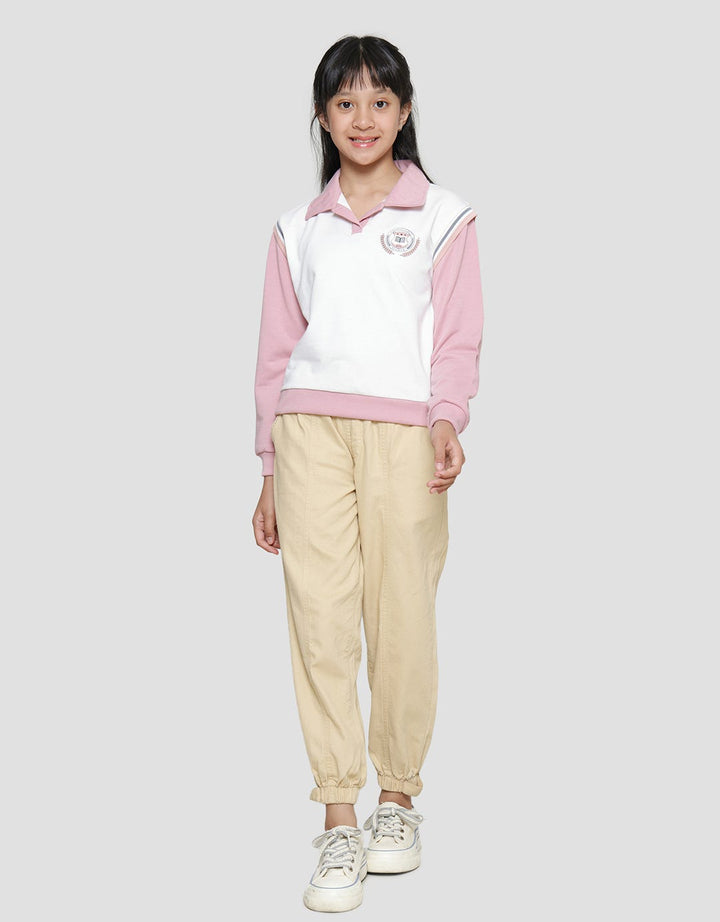 Nevada Varsity Collar Sweater for Girls