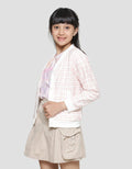Nevada V Neck Fullprint Cardigan for Girls