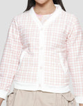 Nevada V Neck Fullprint Cardigan for Girls