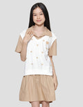 Nevada Collar Knit Vest Dress for Girls