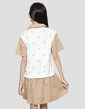 Nevada Collar Knit Vest Dress for Girls